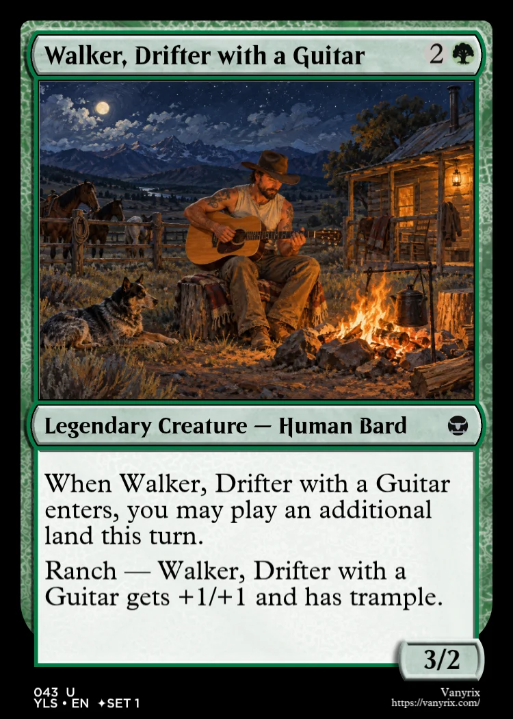 Walker, Drifter with a Guitar
