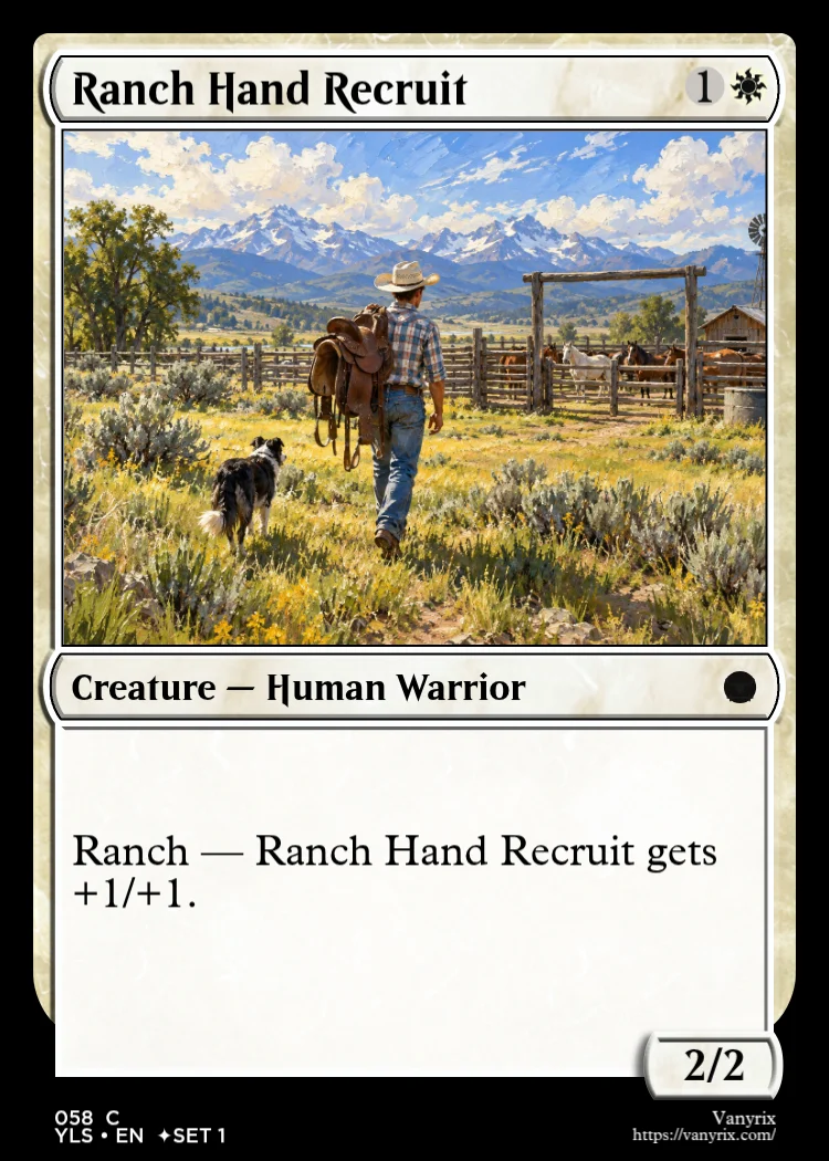 Ranch Hand Recruit