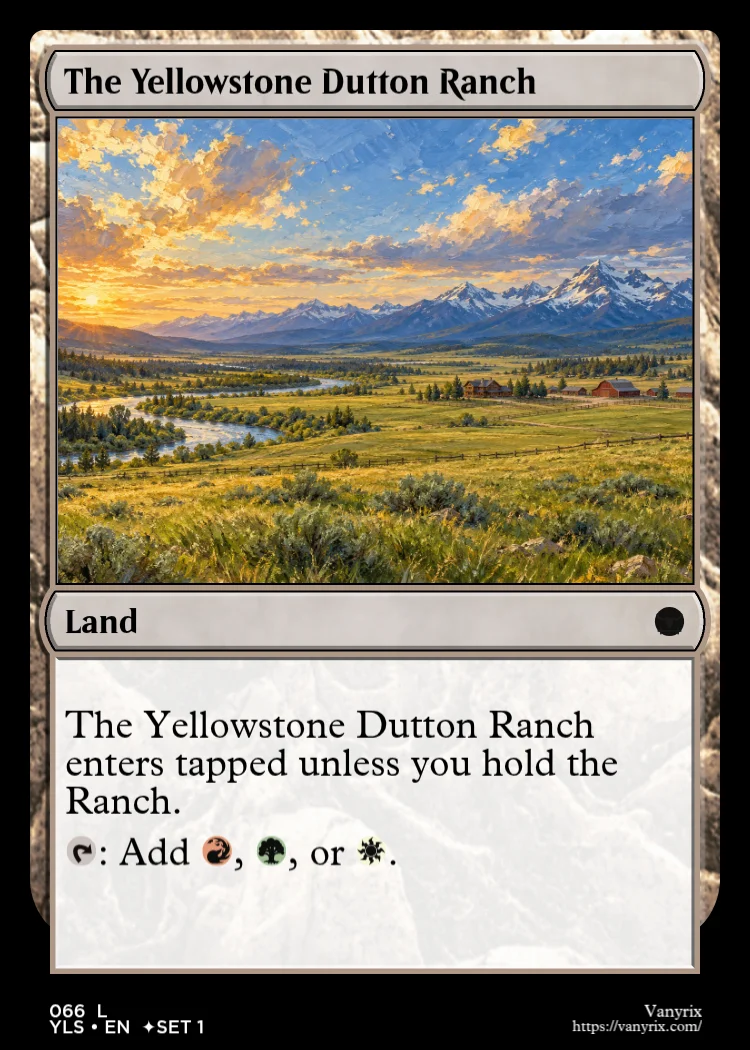The Yellowstone Dutton Ranch