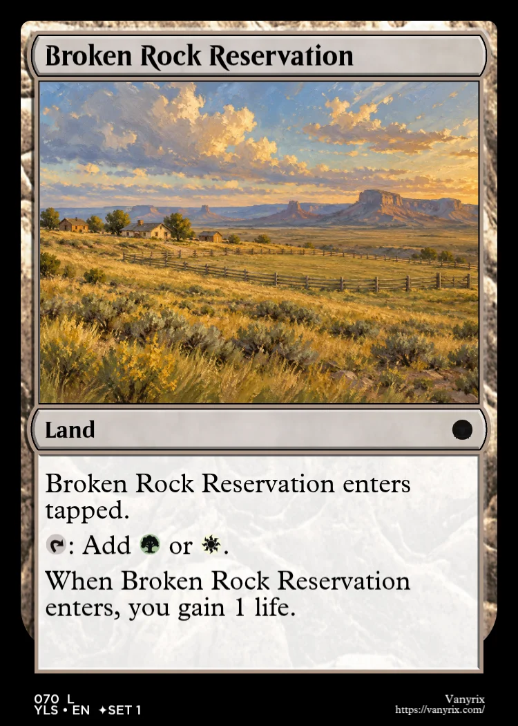 Broken Rock Reservation