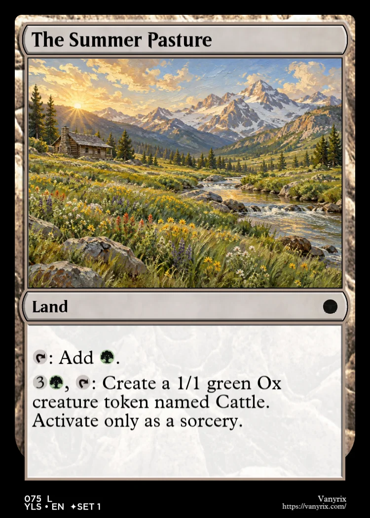 The Summer Pasture