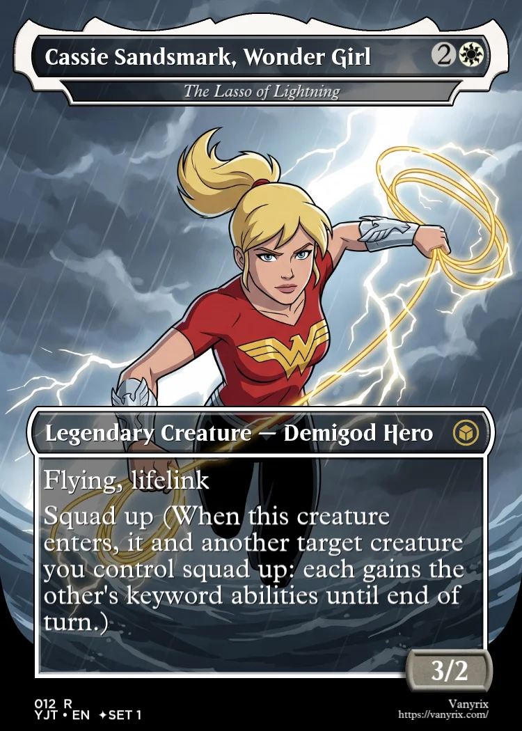 Cassie Sandsmark, Wonder Girl