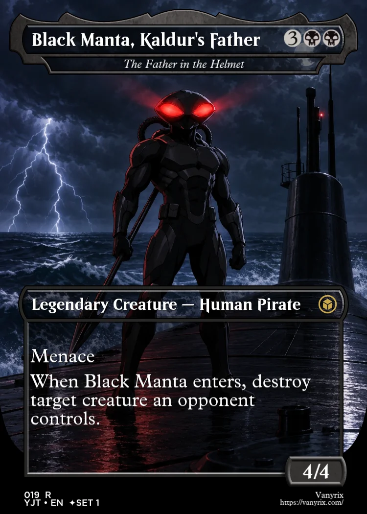 Black Manta, Kaldur's Father