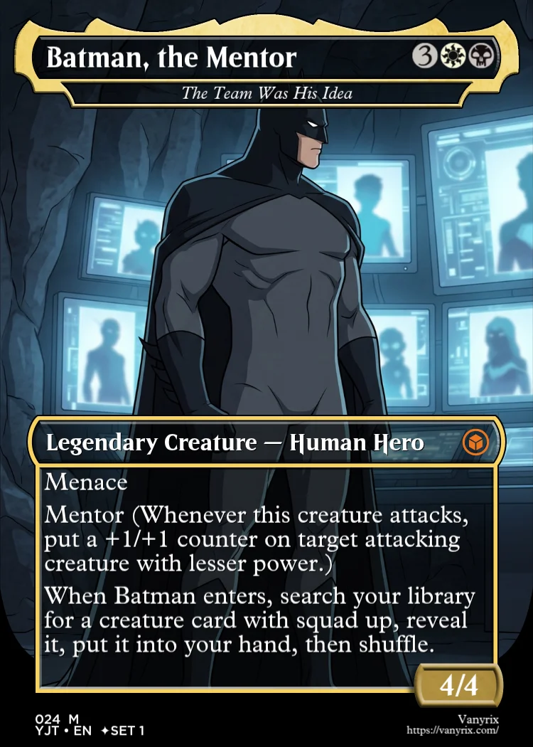 Batman, the Mentor