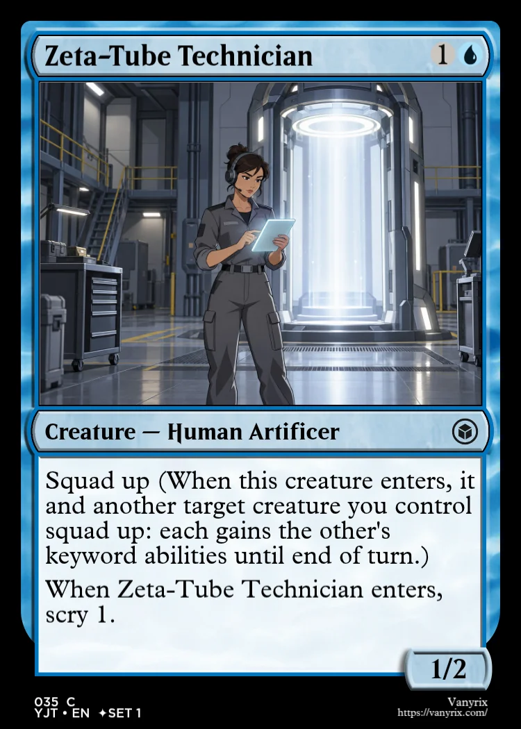 Zeta-Tube Technician