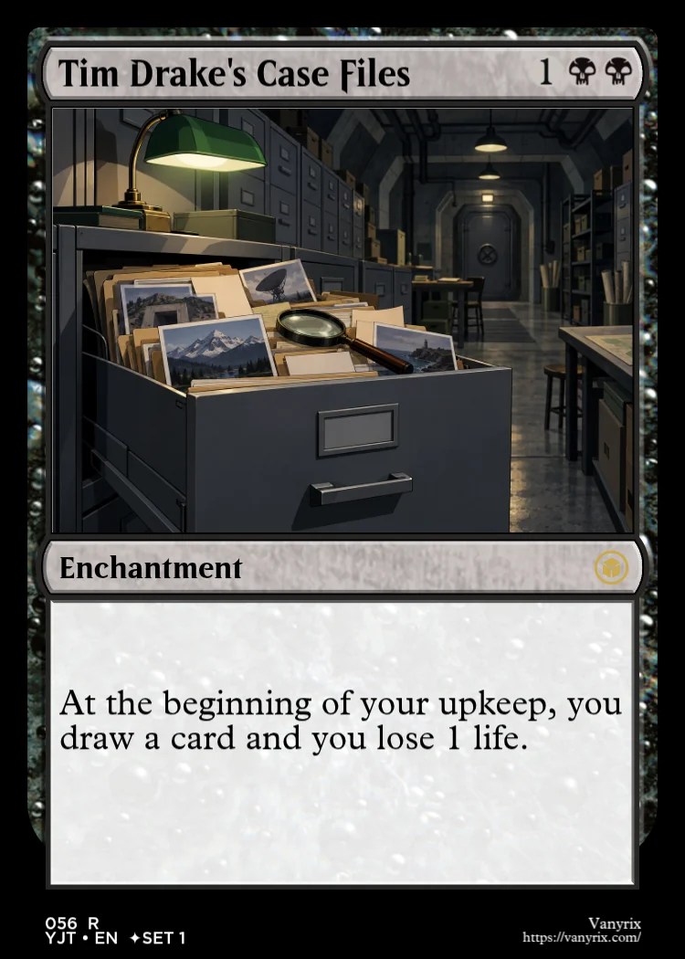 Tim Drake's Case Files