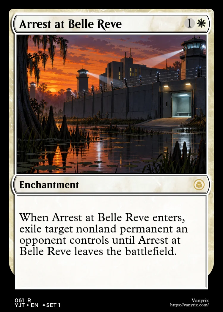 Arrest at Belle Reve