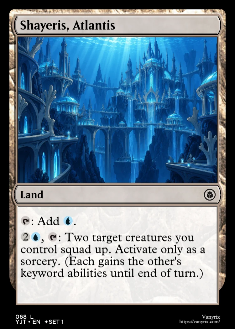 Shayeris, Atlantis
