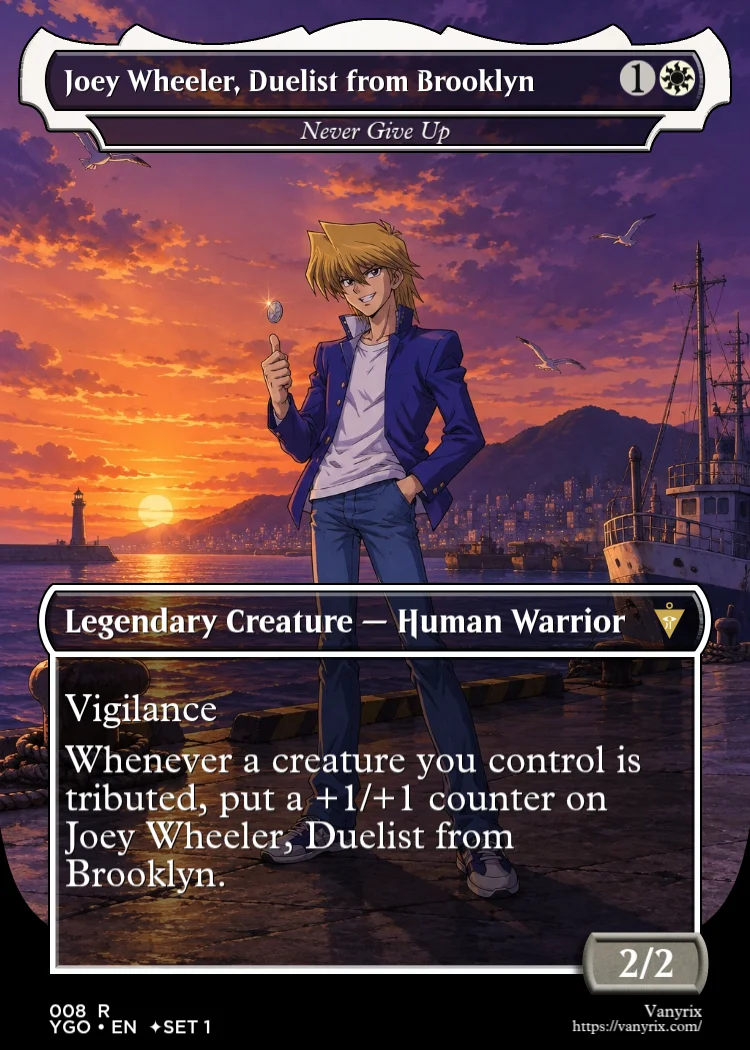 Joey Wheeler, Duelist from Brooklyn