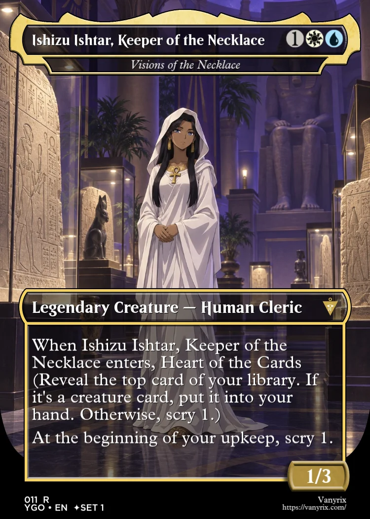 Ishizu Ishtar, Keeper of the Necklace