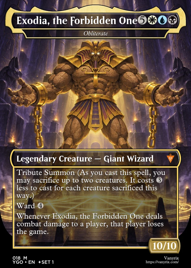 Exodia, the Forbidden One