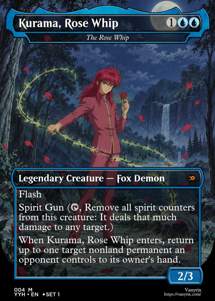 Kurama, Rose Whip