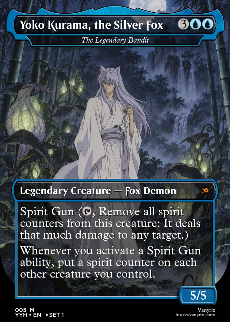 Yoko Kurama, the Silver Fox
