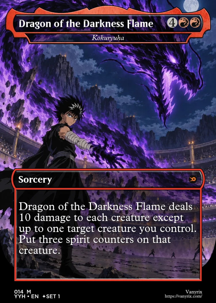 Dragon of the Darkness Flame