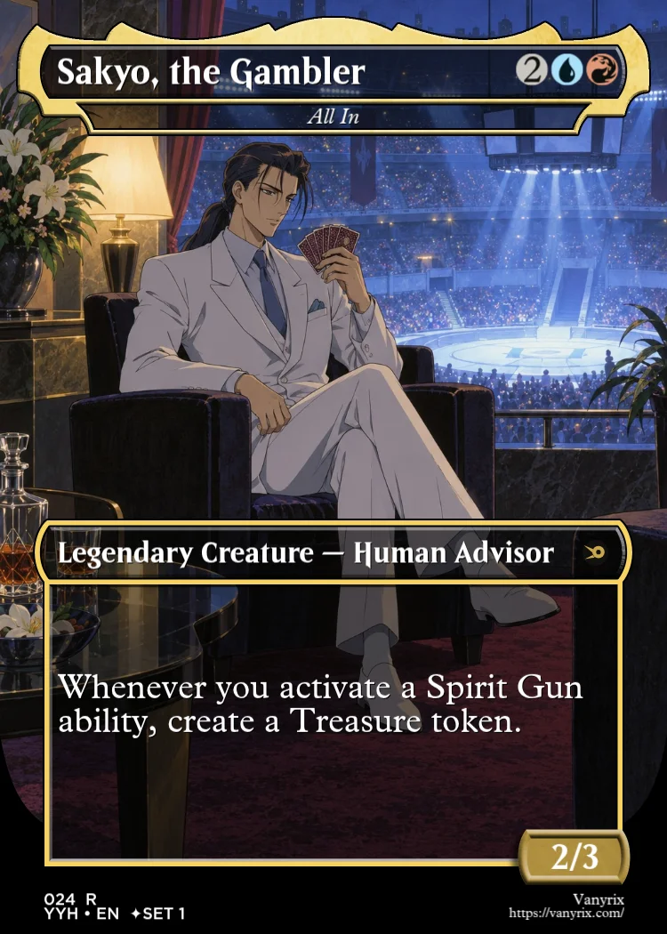 Sakyo, the Gambler