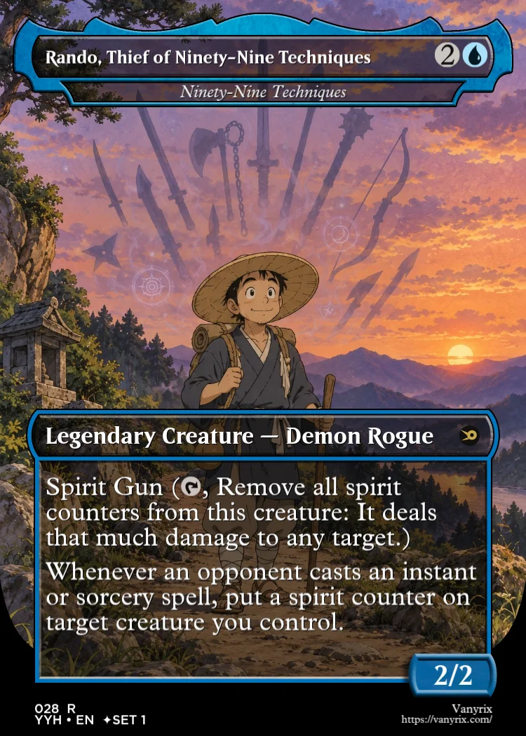 Rando, Thief of Ninety-Nine Techniques