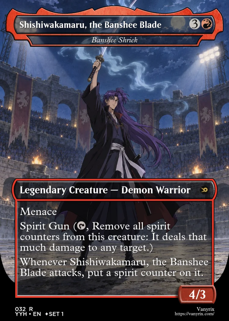Shishiwakamaru, the Banshee Blade