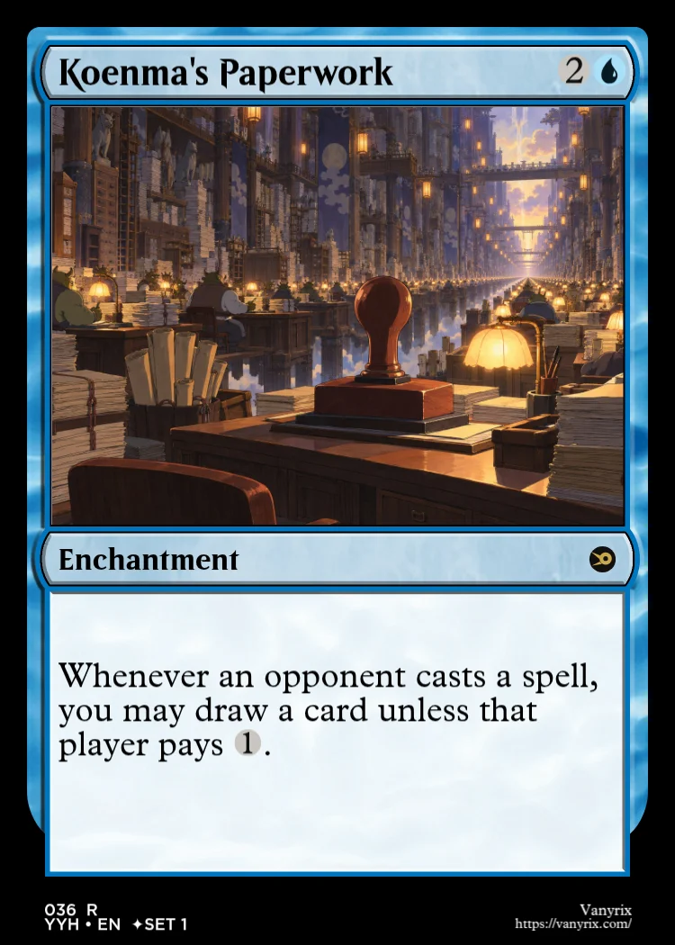 Koenma's Paperwork