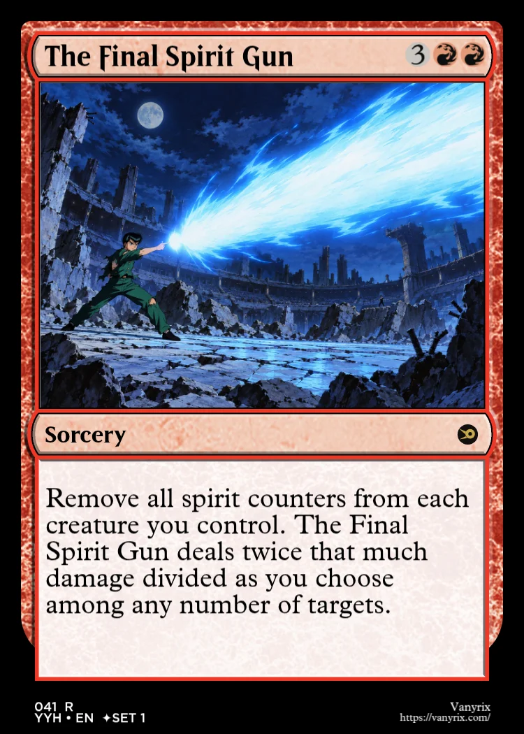 The Final Spirit Gun
