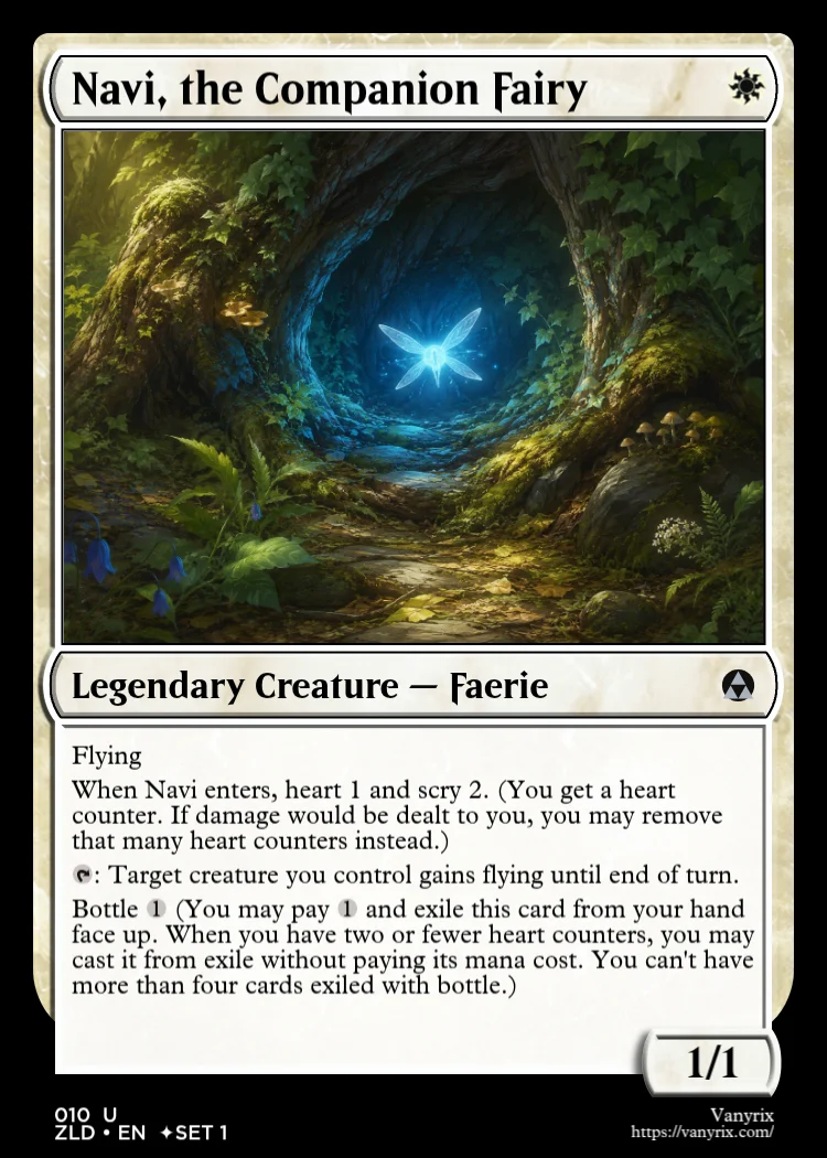 Navi, the Companion Fairy