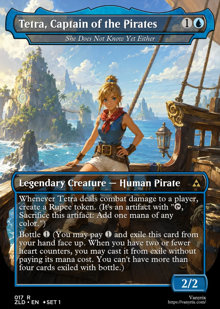 Tetra, Captain of the Pirates