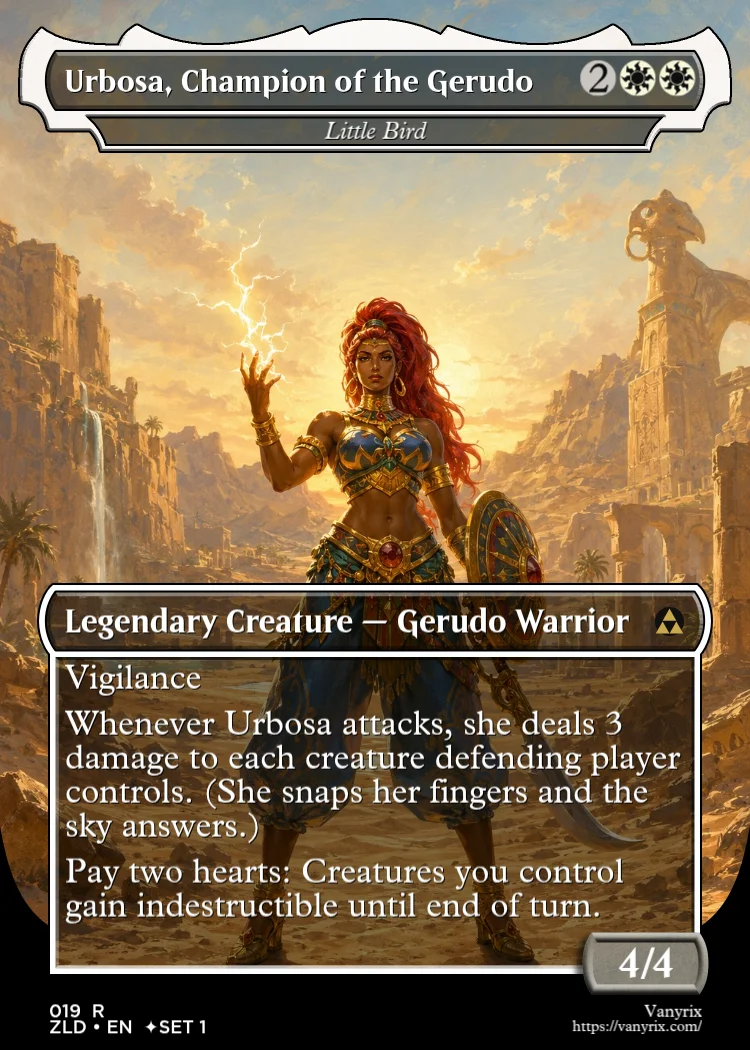 Urbosa, Champion of the Gerudo