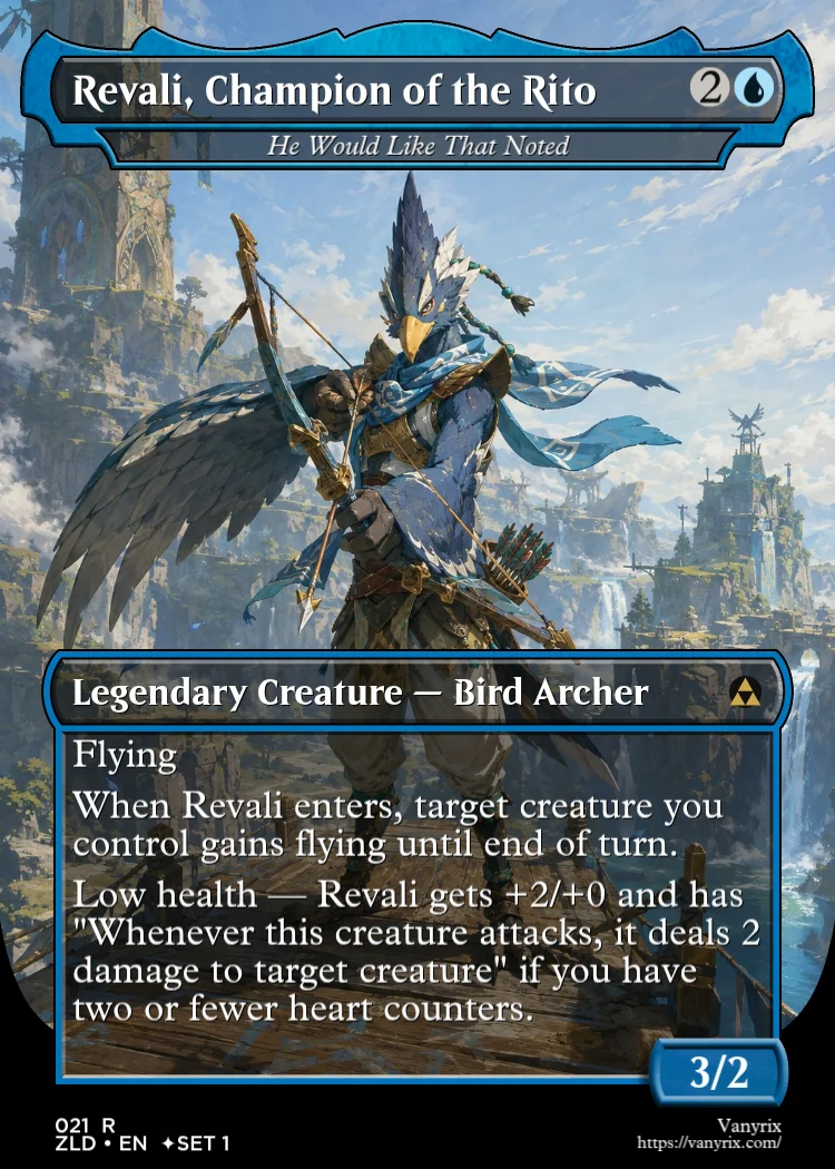 Revali, Champion of the Rito