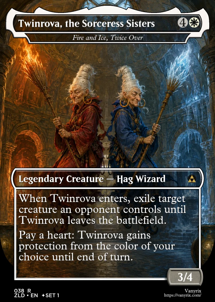 Twinrova, the Sorceress Sisters
