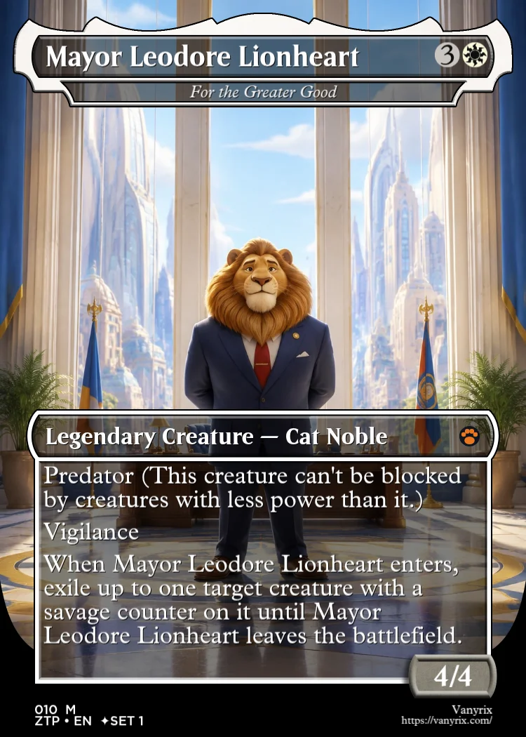 Mayor Leodore Lionheart
