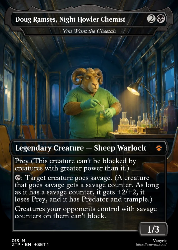 Doug Ramses, Night Howler Chemist