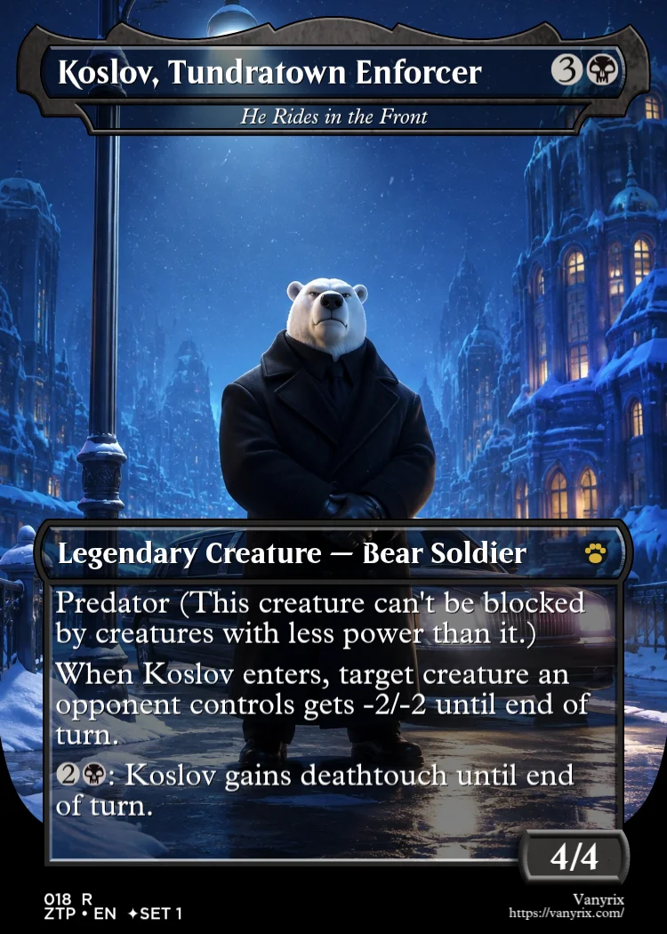 Koslov, Tundratown Enforcer
