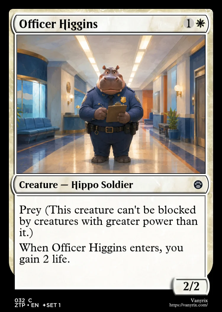 Officer Higgins