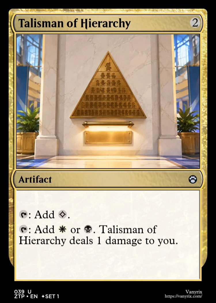 Talisman of Hierarchy