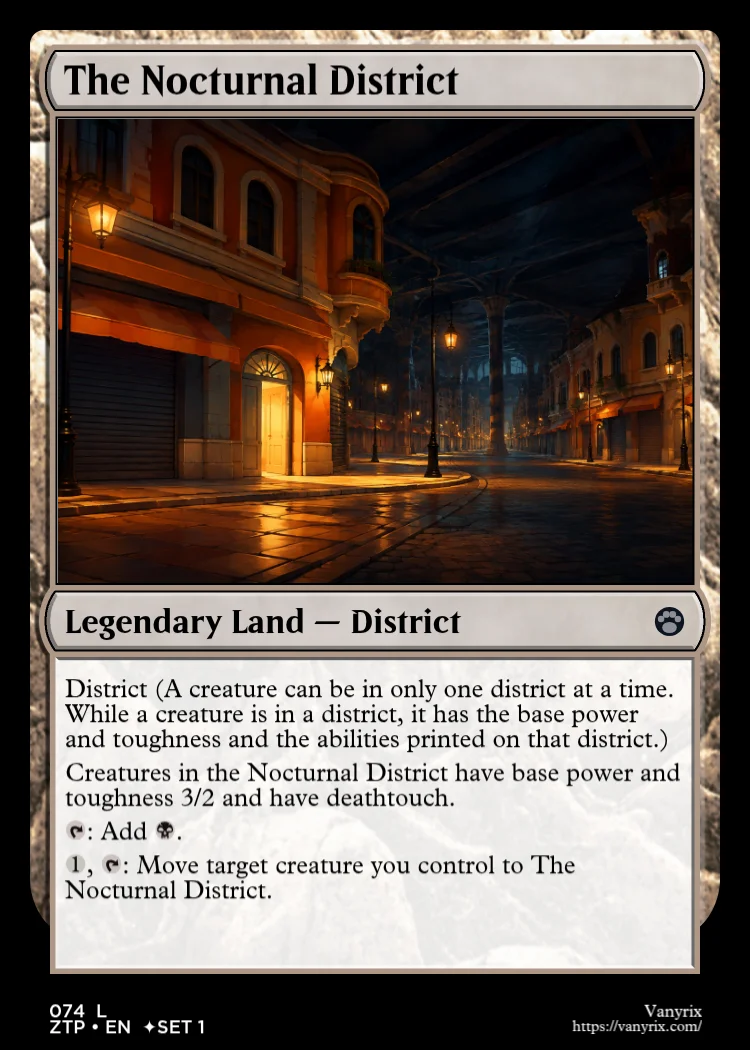 The Nocturnal District