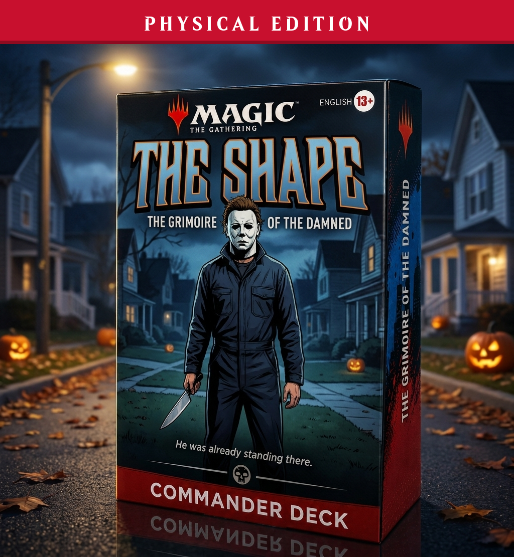 Michael Myers printed proxy Commander deck
