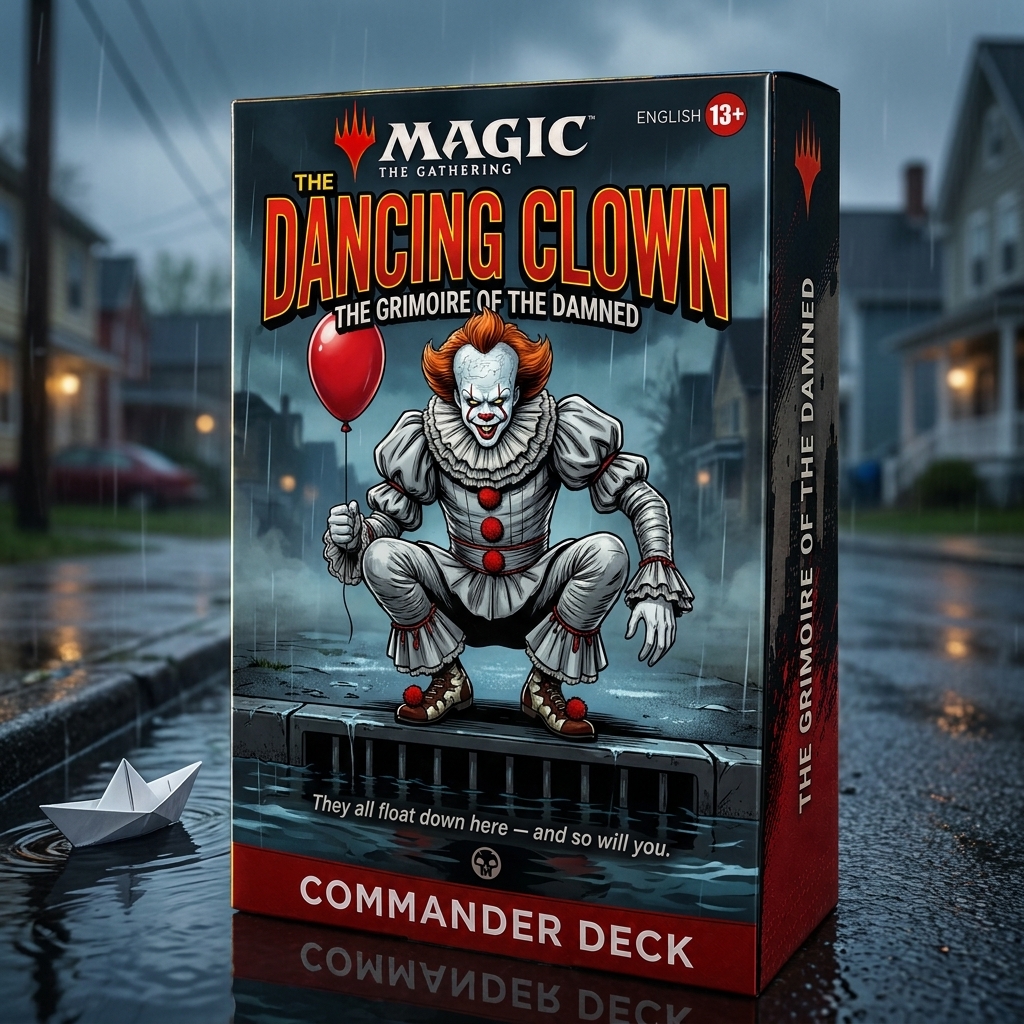 Magic Proxy Pennywise · Horror Commander Deck · 100 Cards MTG EDH